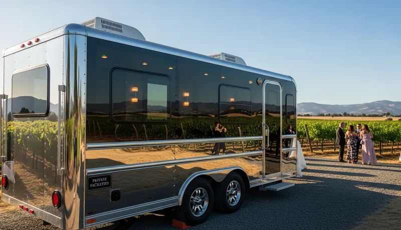 Luxury Restroom Trailer Rentals Tallahassee FL